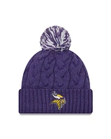 NFL Ladies Knit Hat Cozy Cable Vikings