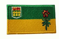 Provincial Patch Flag Saskatchewan