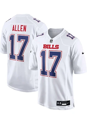 NFL Player Game Jersey White Tundra Josh Allen Bills