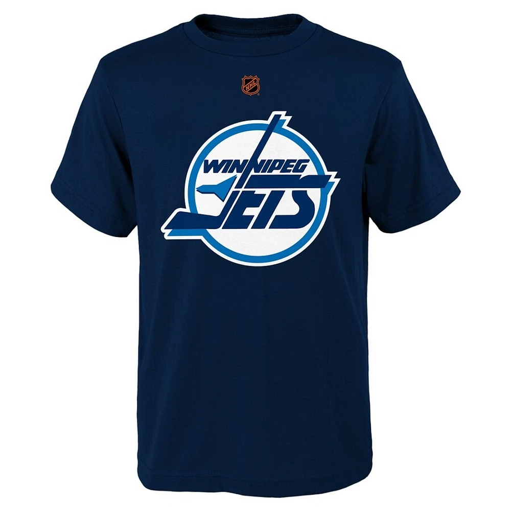 NHL Youth T-Shirt Primary Logo Reverse Retro 2.0 Jets