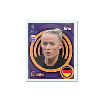 Topps Official Stickers Women's Euro Cup Switzerland 2025 UEFA (Single Pack)