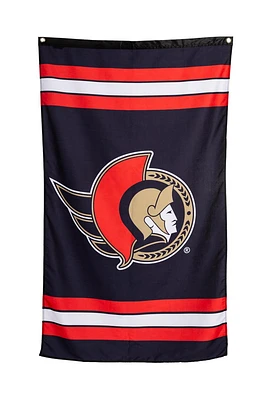NHL Striped Vertical Banner Flag 30" x 50" Senators