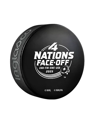 NHL 4 Nations Face-Off Team Canada Souvenir Collectors Puck Team Canada