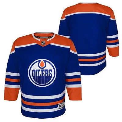 NHL Kids Blank Premier Jersey Home Oilers