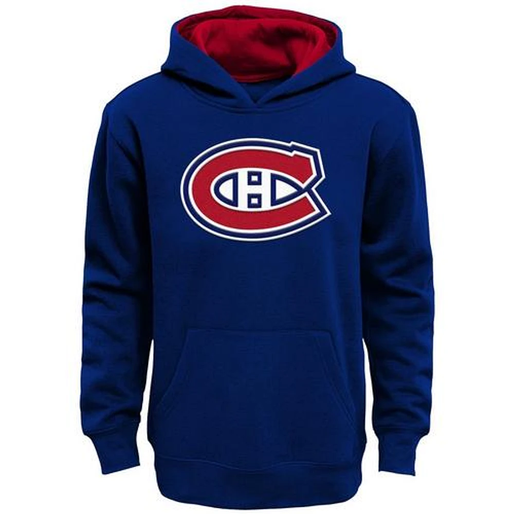 NHL Youth Hoodie Prime Navy Canadiens