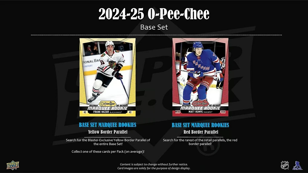 NHL Hockey Cards O-Pee-Chee 2024-25 (Blaster Box)