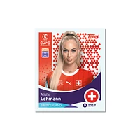 Topps Official Stickers Women's Euro Cup Switzerland 2025 UEFA Mega Starter Pack