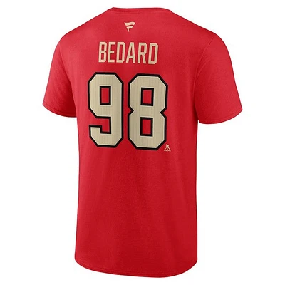 NHL Player T-Shirt Winter Classic 2025 Connor Bedard Blackhawks