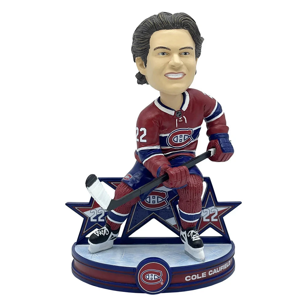 NHL Player Super Star Bobble Head Cole Caufield Canadiens