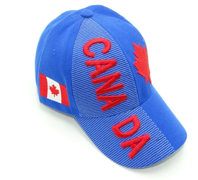 Country Hat 3D Canada (Royal Blue)