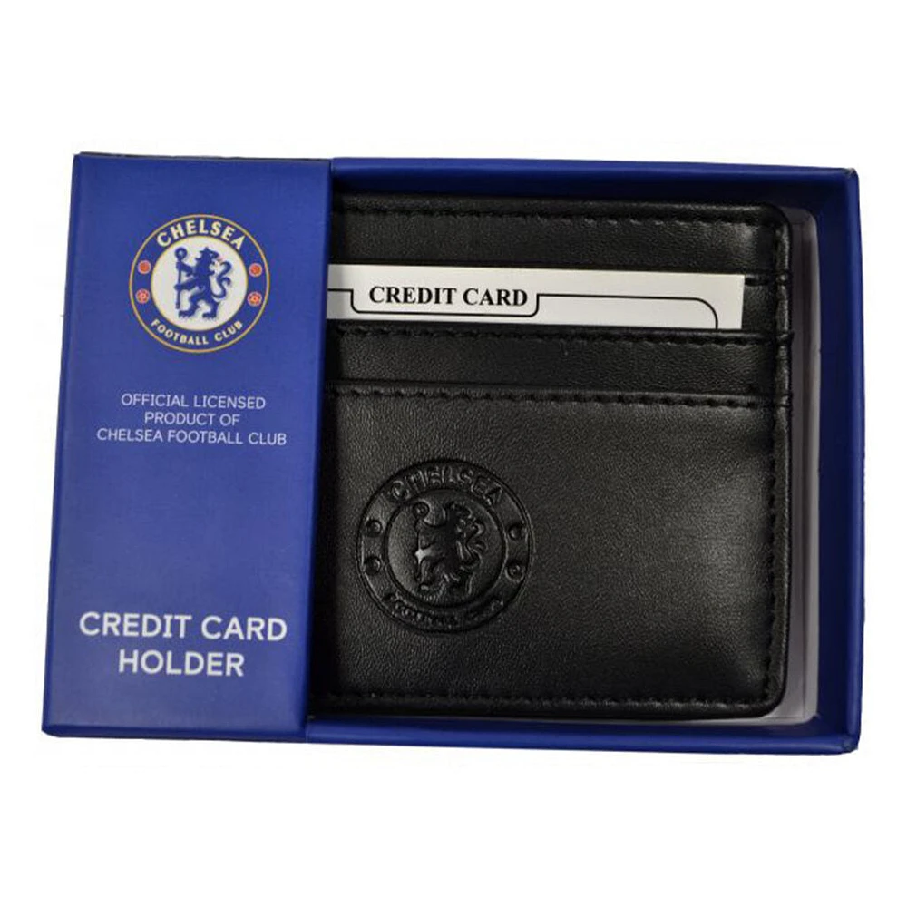 EPL Wallet Embossed Synthetic Leather Card Holder Chelsea F.C.