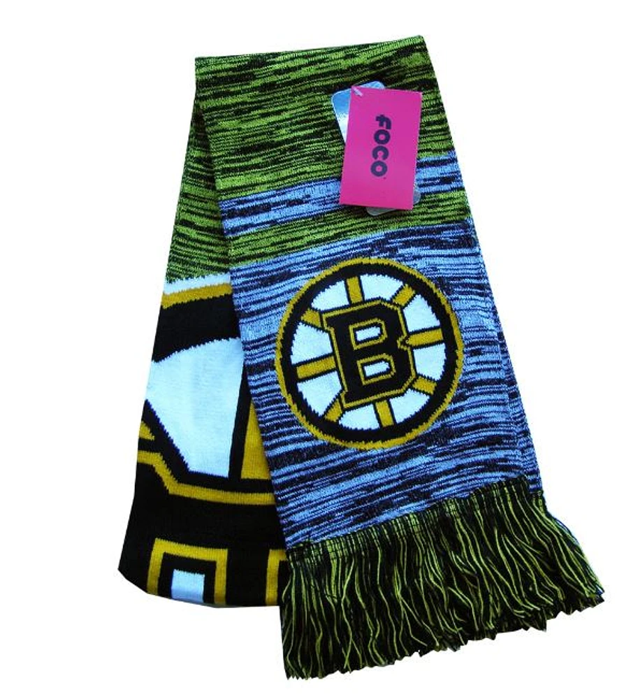 NHL Scarf Big Logo Color Blend Bruins