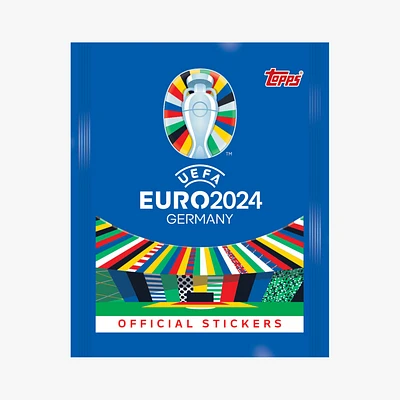 Topps Official Stickers Euro Cup 2024 UEFA (Single Pack)