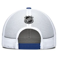 NHL Hat Structured Adjustable Trucker Authentic Pro Rinkside2 2025 Oilers