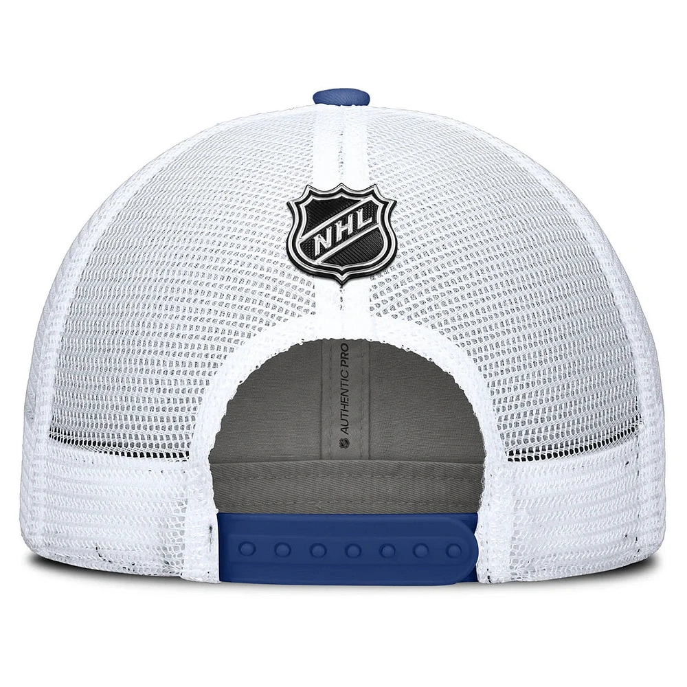 NHL Hat Structured Adjustable Trucker Authentic Pro Rinkside2 2025 Canadiens