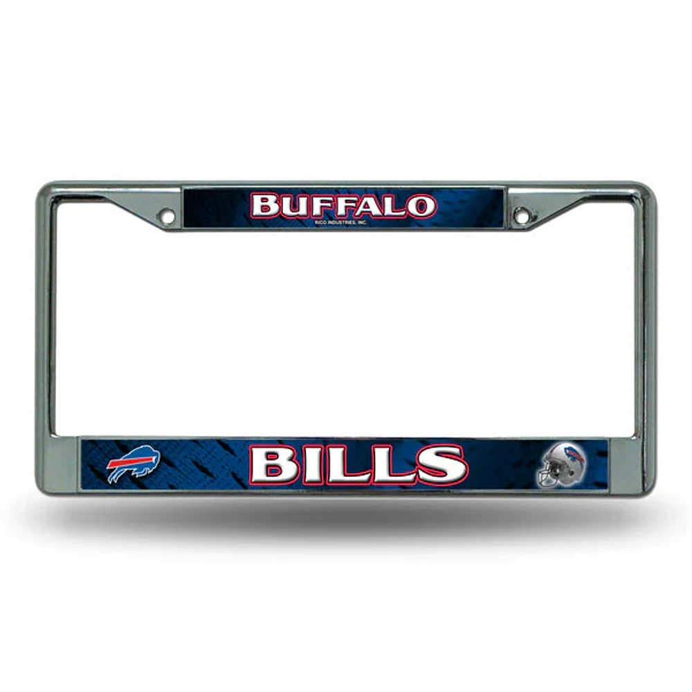 NFL License Plate Frame Chrome Bills