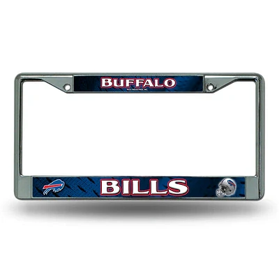 NFL License Plate Frame Chrome Bills