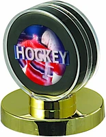 Ultra Pro UP81153 Gold Base Puck Display Holder