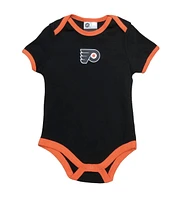 NHL Infant 3Pc Onesie Set Back to the Basics Flyers