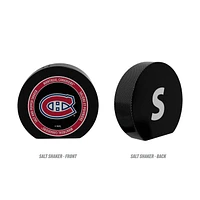 NHL Ceramic Hockey Puck Salt & Pepper Shaker Canadiens