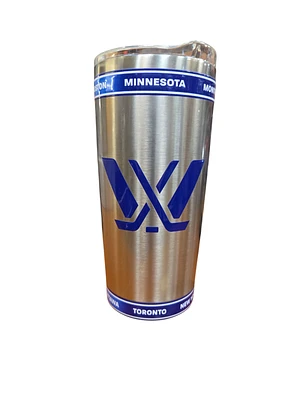 PWHL Travel Mug Stainless Steel Logo Professional Women's Hockey League