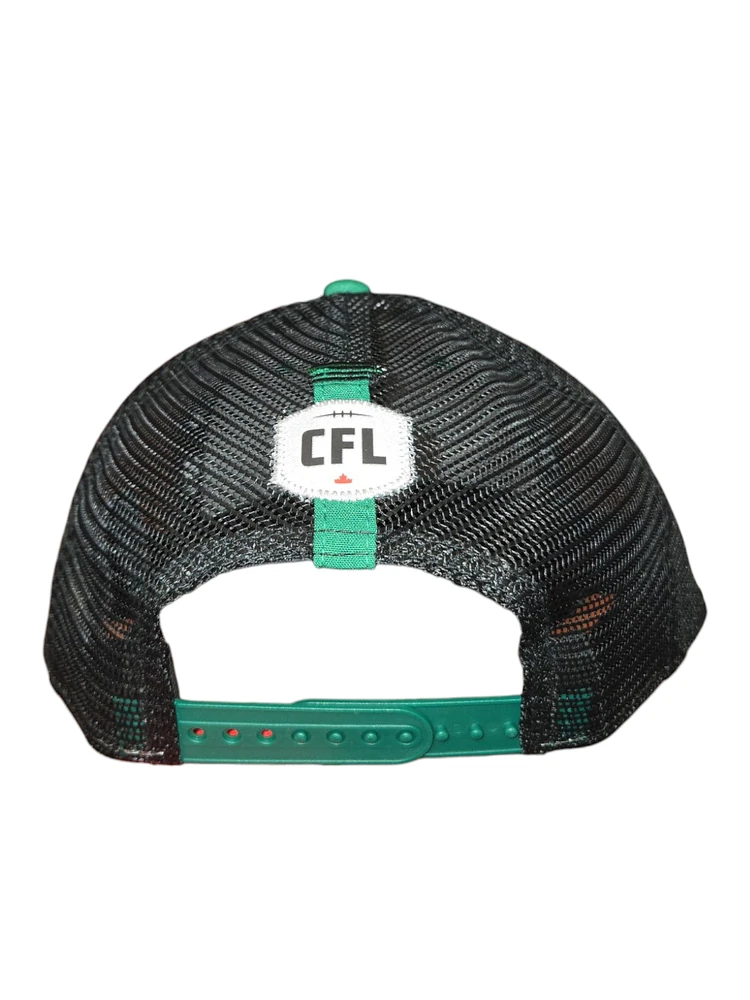 CFL Hat 940 Trucker Snap Sideline 2025 Roughriders