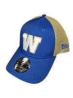 CFL Hat 940 Trucker Snap Sideline 2025 Blue Bombers