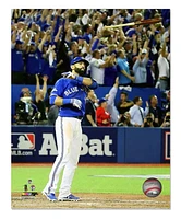 MLB 16x20 Player Photograph Bat Flip Jose Bautista Blue Jays