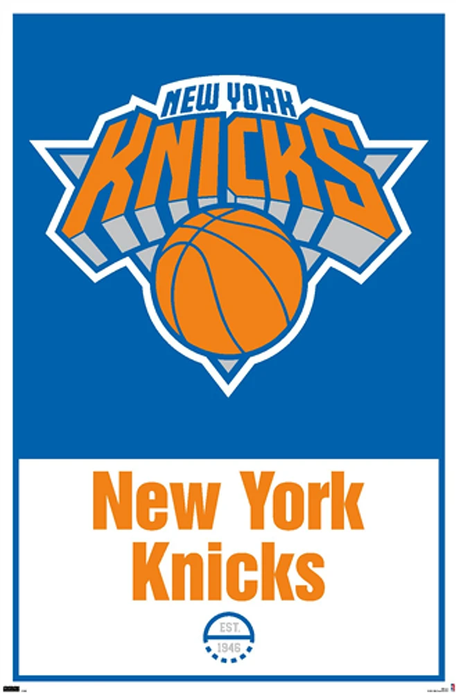 NBA Wall Poster Logo Knicks