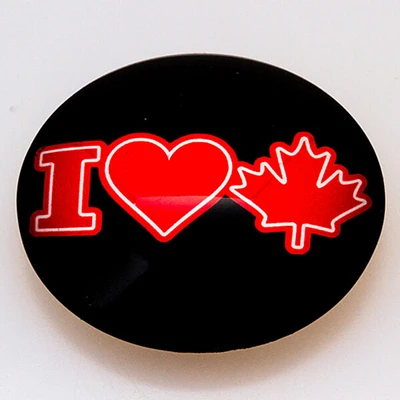 Country Magnet Acrylic I Love Canada