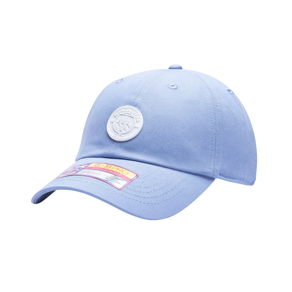 EPL Hat Stadium Casuals Relaxed Fit Light Blue Manchester City FC