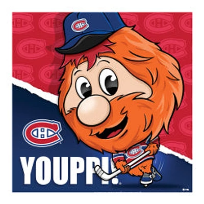 NHL Squizzle Puzzle Mascot 100Pc Canadiens