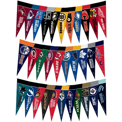 NHL Mini Pennant Set Complete League