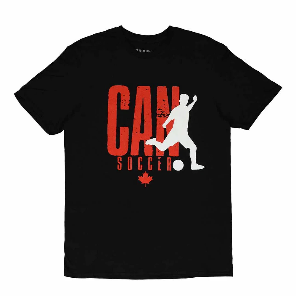 Soccer Canada Distressed T-Shirt Team