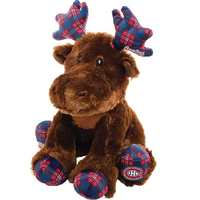 NHL Plush Plaid Moose Canadiens