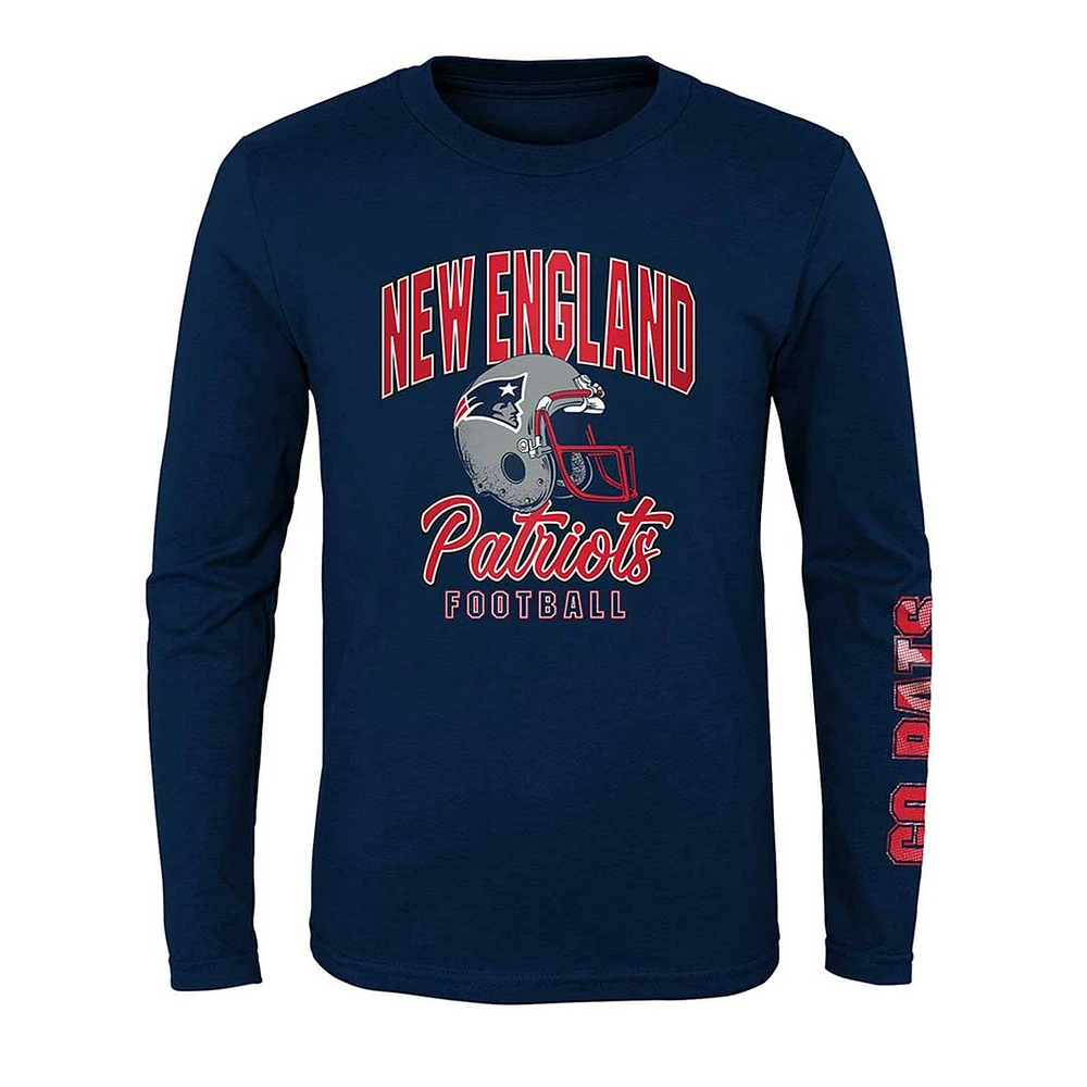 NFL Kids Long Sleeve Shirt Game Day Patriots