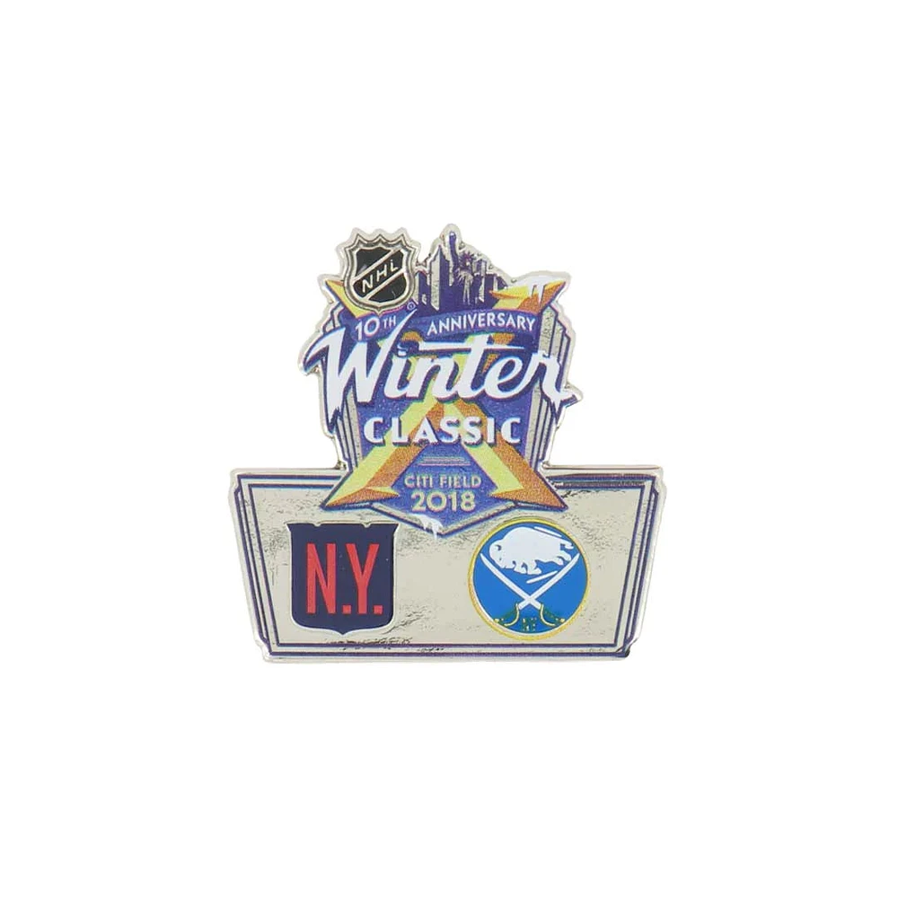 NHL Lapel Pin Winter Classic 2018 Islanders Vs Sabres