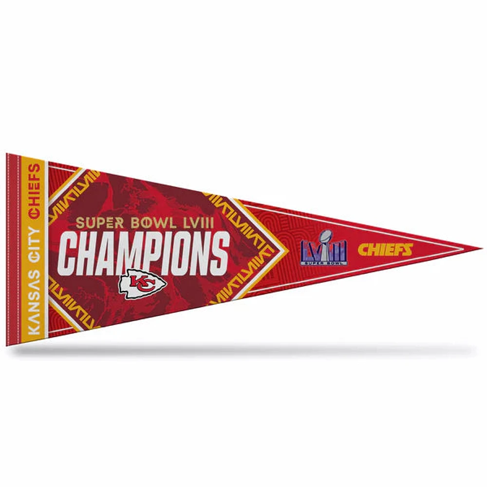 NFL Pennant 2024 Super Bowl LVIII Champions Chiefs