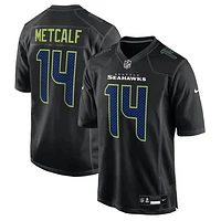 NFL Player Fashion Jersey Carbon Black Chase 2024 DK Metcalf Seahawks