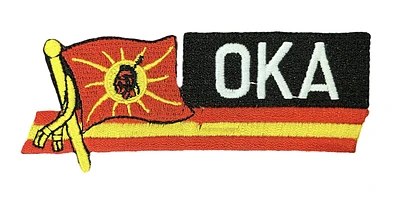 Mohawk Warrior Society Patch Sidekick (Oka)