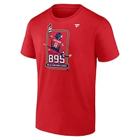 NHL Player T-Shirt All-Time Leading Goal Scorer Locker Room Alex Ovechkin Capitals