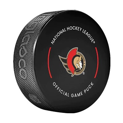 NHL Game Puck Senators