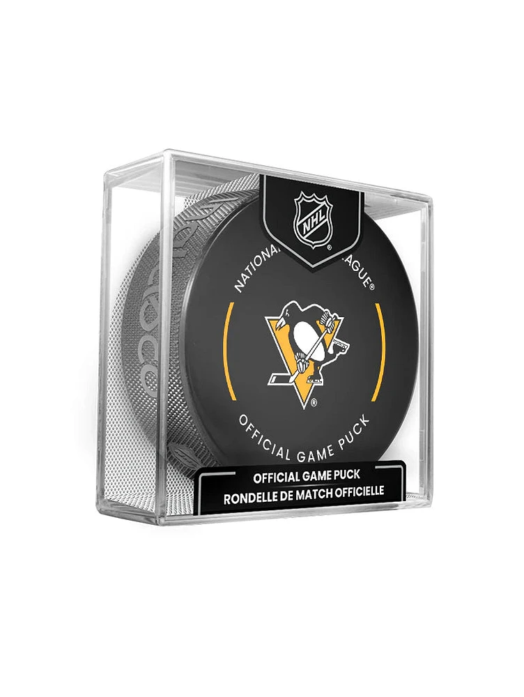 NHL Game Puck 2024-25 Penguins