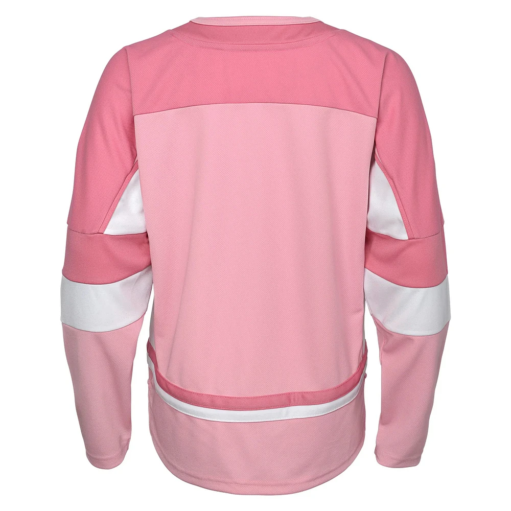 NHL Toddler Fashion Jersey Maple Leafs (Pink)