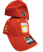 NHL Hat Authentic Structured Stretch Draft 2023 Flames