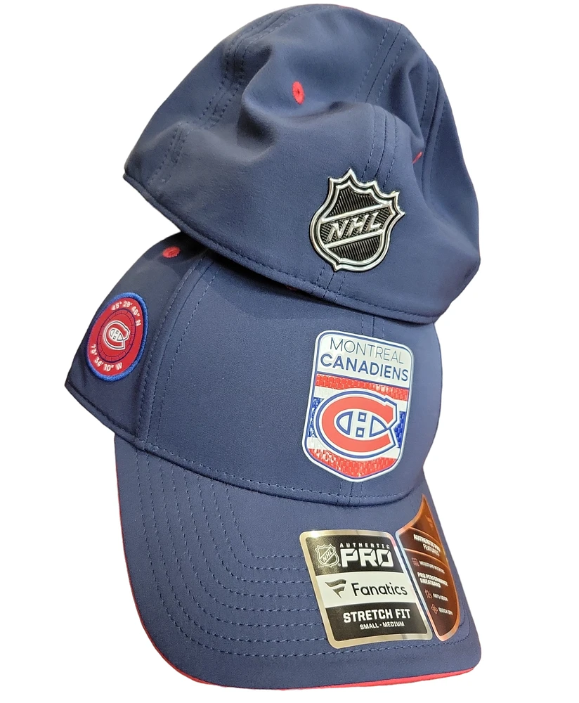 NHL Hat Authentic Structured Stretch Draft 2023 Canadiens