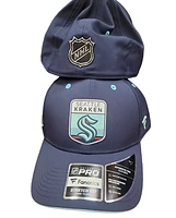 NHL Hat Authentic Structured Stretch Draft 2023 Kraken