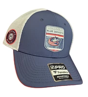 NHL Hat Structured Adjustable Draft 2023 Blue Jackets