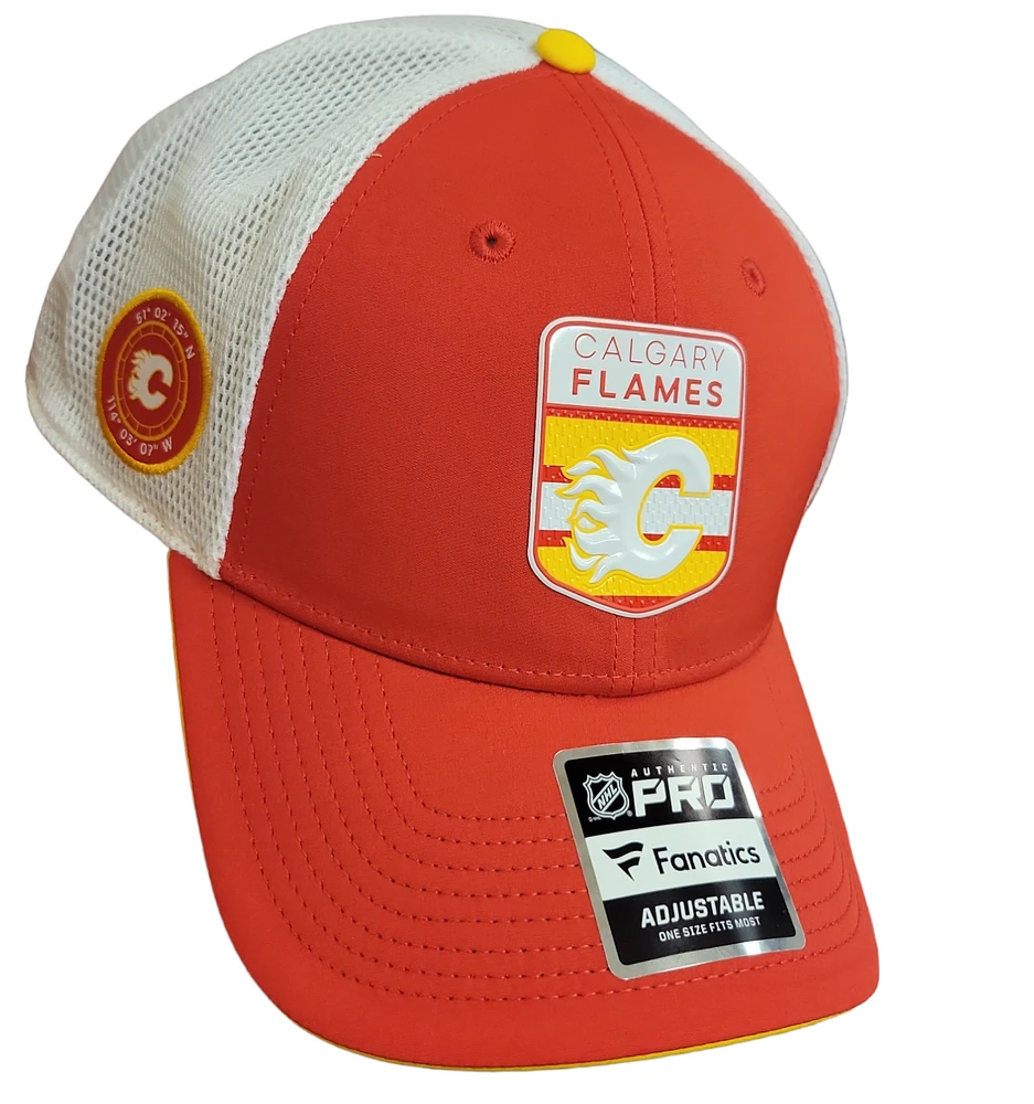 NHL Hat Structured Adjustable Draft 2023 Flames