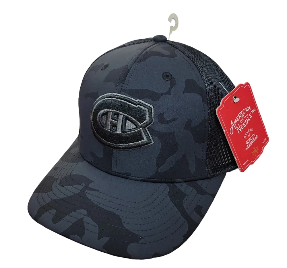 NHL Hat Camo Trucker Tonal Canadiens